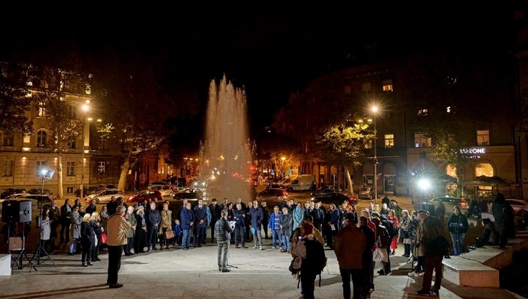 VIDEO U Zagrebu obilježena 84. godišnjica Kristalne noći