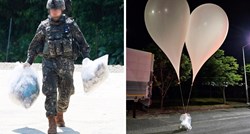 Sjeverna Koreja poslala balone pune smeća Južnoj