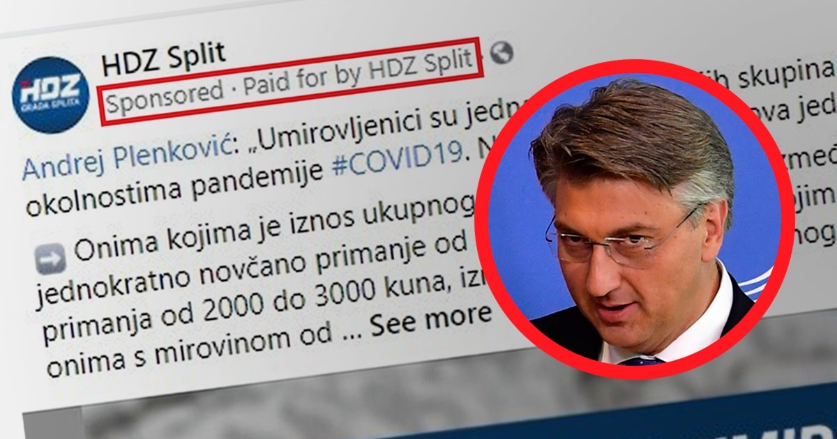 Plenković kaže da ne kupuje penzionere uoči izbora. Pogledajte ovaj HDZ-ov oglas