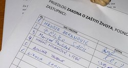 Zekanović skuplja potpise za zabranu pobačaja, potpisali mu i Mostovci
