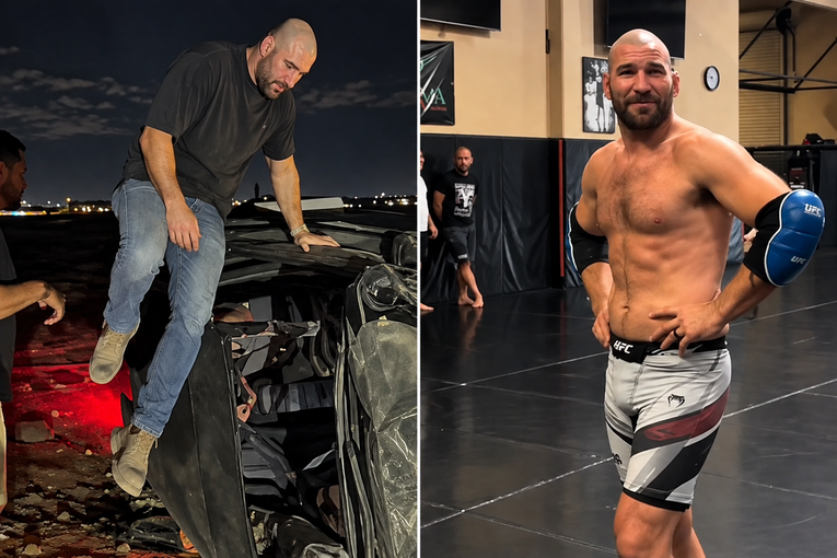 VIDEO UFC-ov prvak se slupao pri 100 km/h pa otišao na sparing: Ja sam idiot