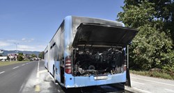 Zapalio se bus ZET-a nasred ceste u Zagrebu, pogledajte snimku i fotografije