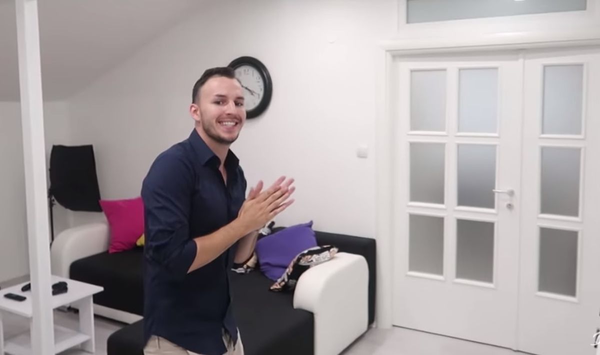 177 tisuća pregleda u 24 sata: Srpski influencer pokazao svoj stan