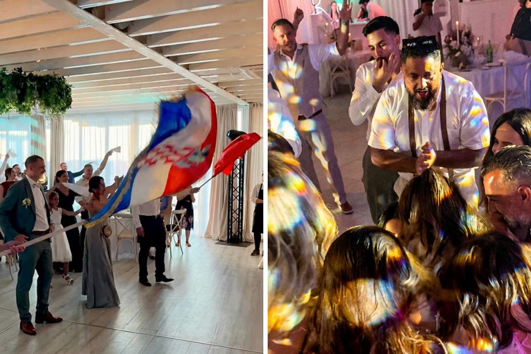 VIDEO I Thompson i folk na svadbi u Dalmaciji: "Dvije zastave, jedna ljubav"