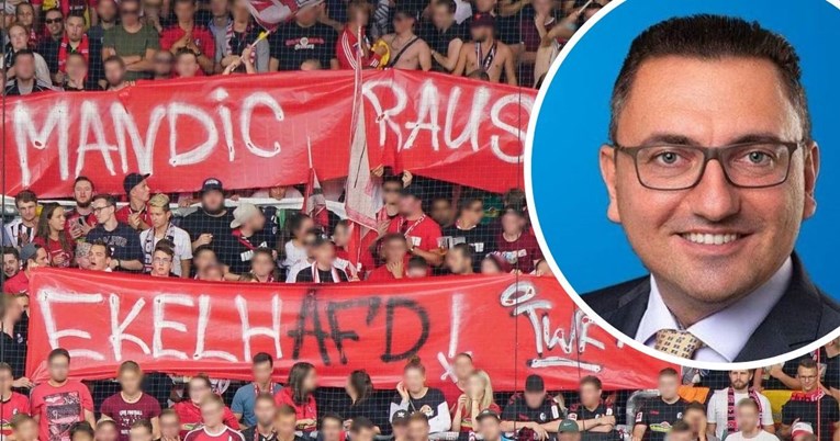 "Nacistu Mandiću, od*ebi!" poručili navijači Freiburga ultradesnom političaru