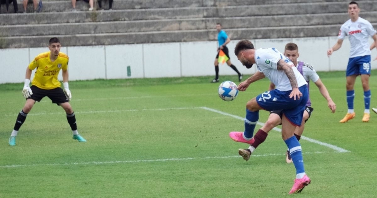 Livaja spasio Hajduk poraza u zatvorenoj prijateljskoj utakmici protiv Sarajeva