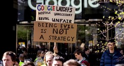 Stotine Googleovih zaposlenika štrajkale u Londonu zbog otpuštanja