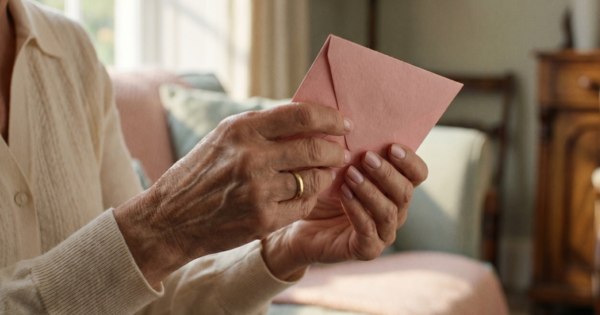 Udovica pronašla neotvorenu čestitku pokojnog supruga nakon deset godina