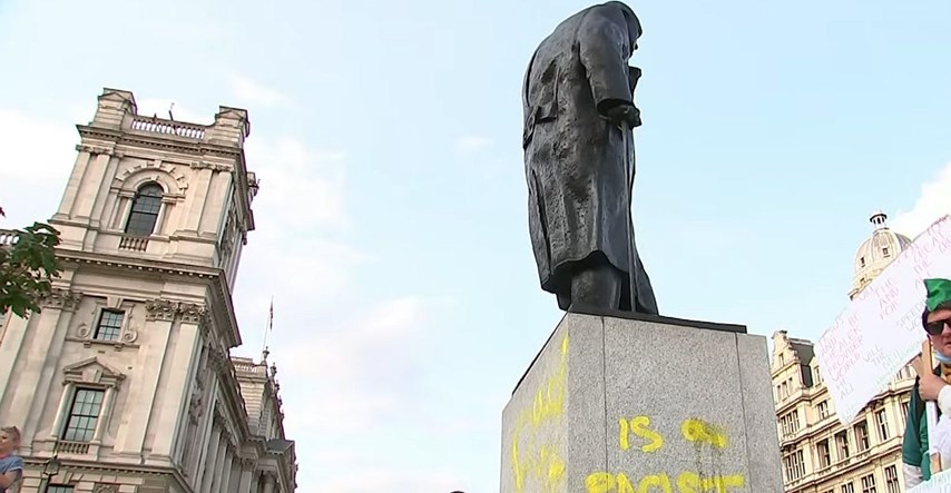 Kip bivšeg britanskog premijera Churchilla u Londonu ponovo išaran