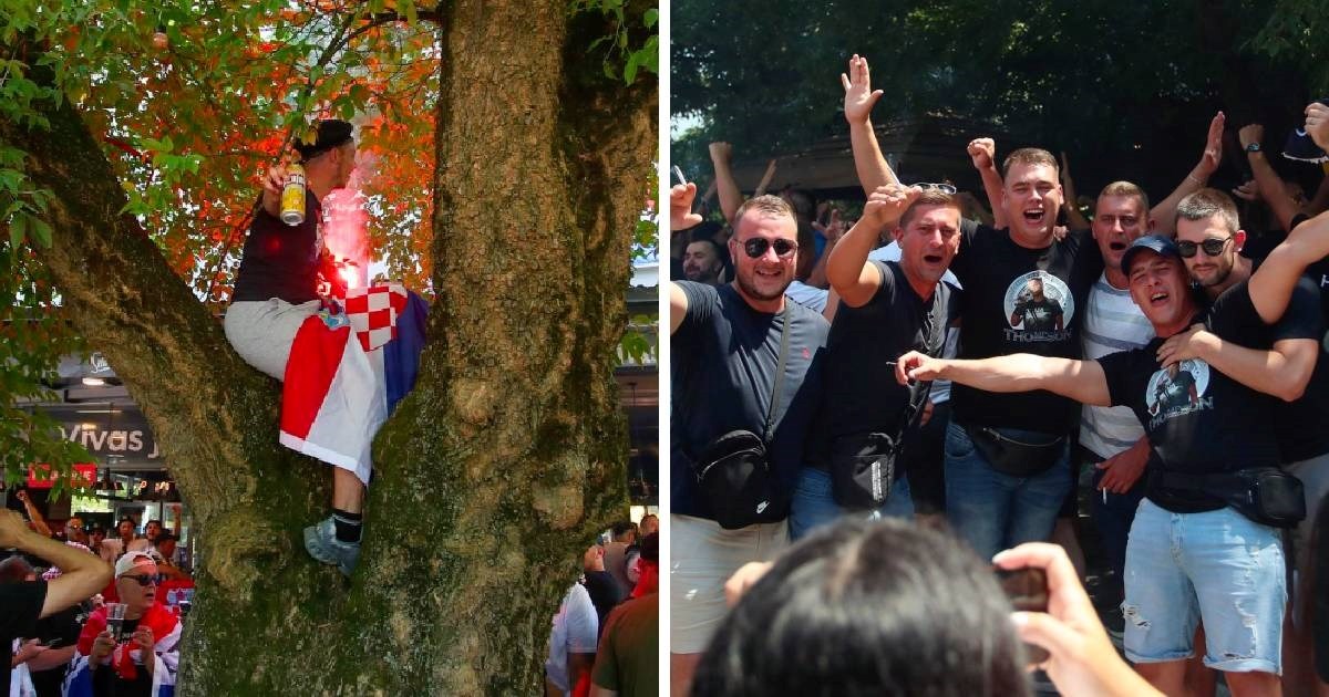 FOTO Ludnica na Bundeku i dalje traje, fanovi pale baklje i pjevaju