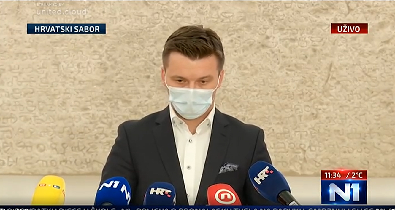 HDZ-ovac Tušek: Snimka je autentična. Ovo je neljudski, zlorabio je privatni dom