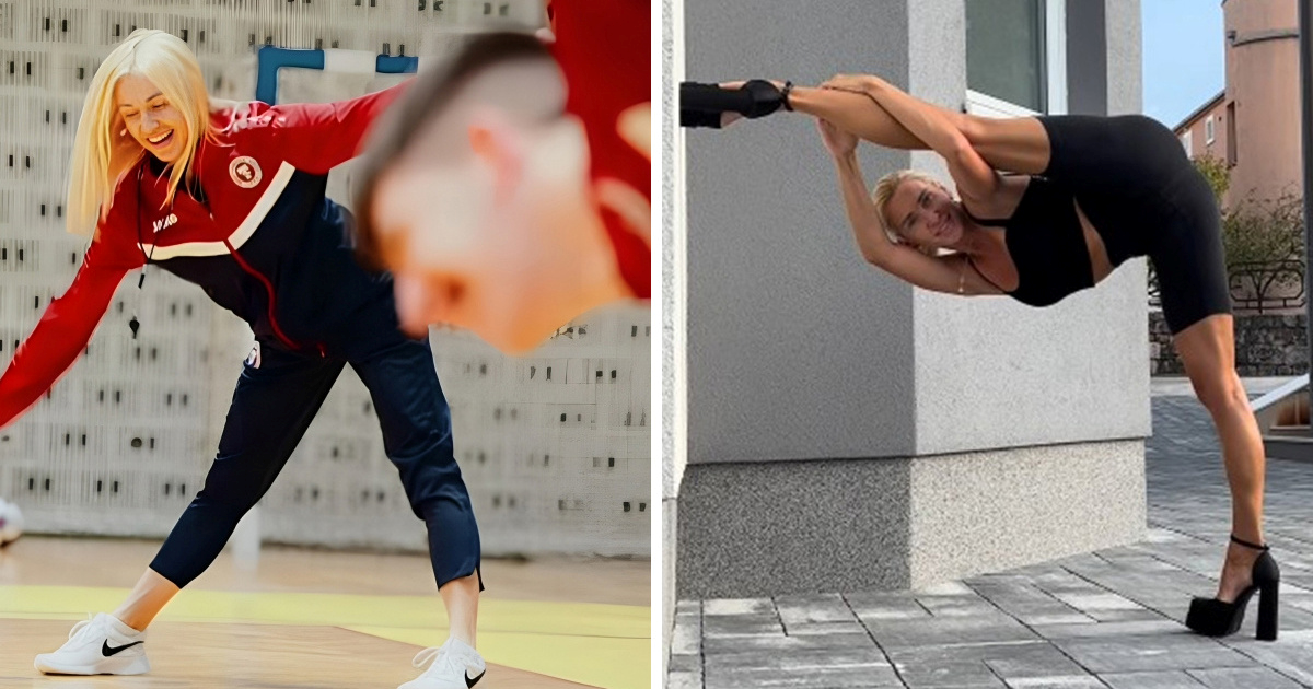 MNK Torcida dovela ju je da brine o kondiciji igrača. Na Instagramu je prati gomila