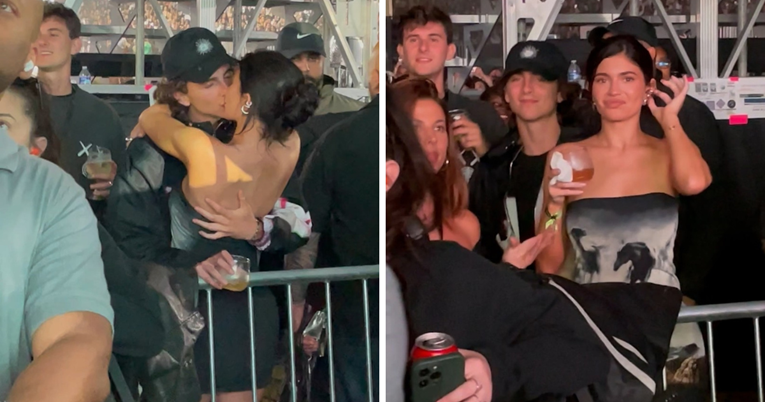 FOTO Potvrdili vezu: Kylie Jenner i Timothée Chalamet snimljeni kako se ljube