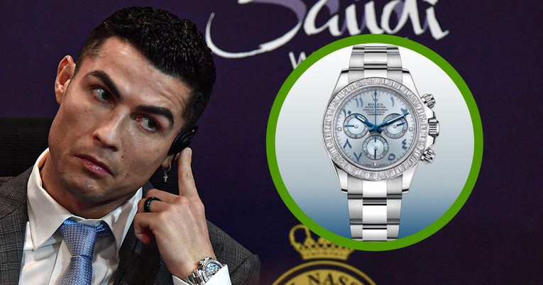 Ovo je sat koji je Ronaldo nosio na potpis ugovora. Malo tko si ga može priuštiti