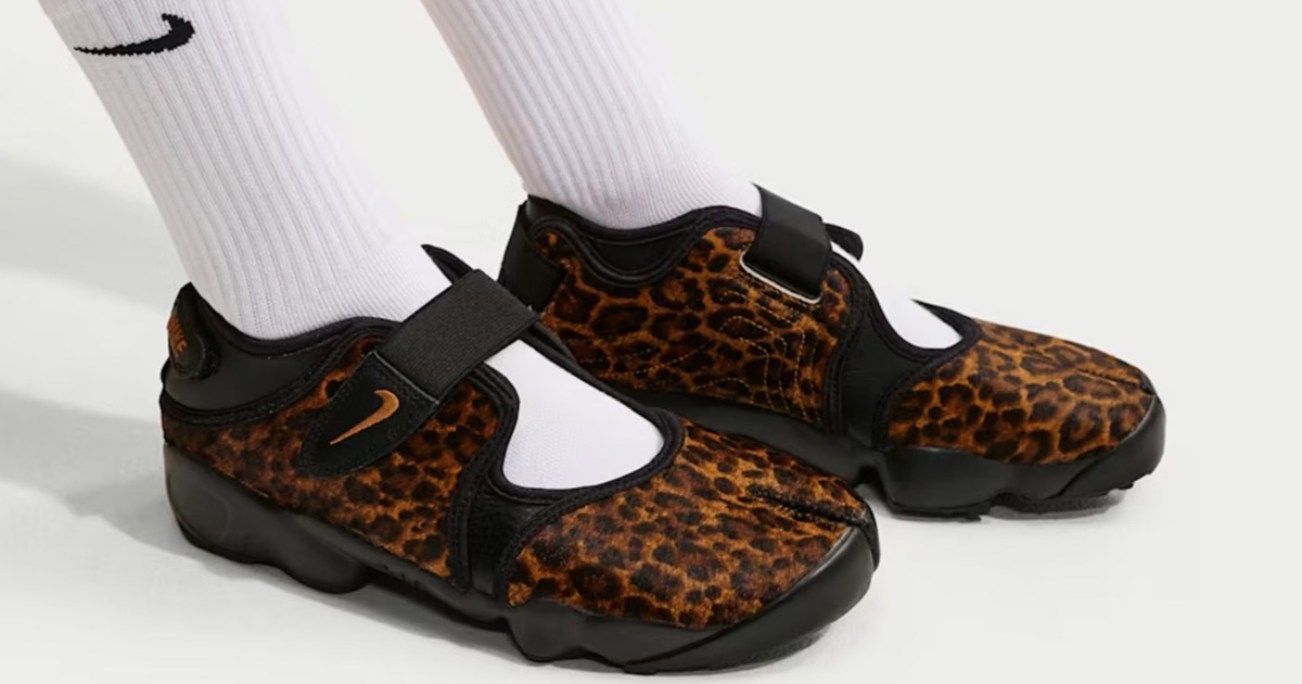 Nike Air Rift u novom izdanju s uzorkom geparda