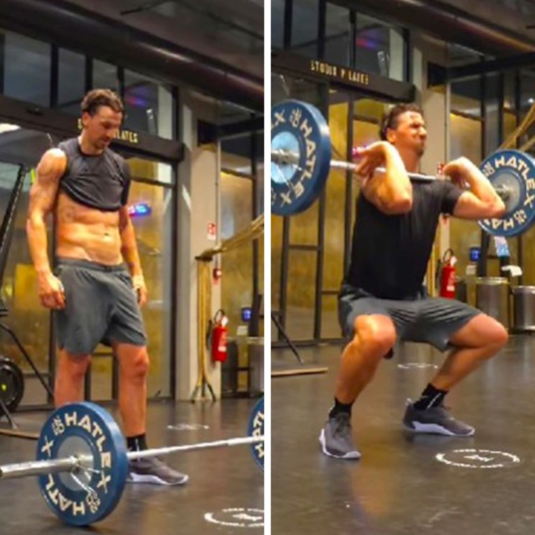 Ibrahimović (44) objavio video iz teretane: "Sila prirode"