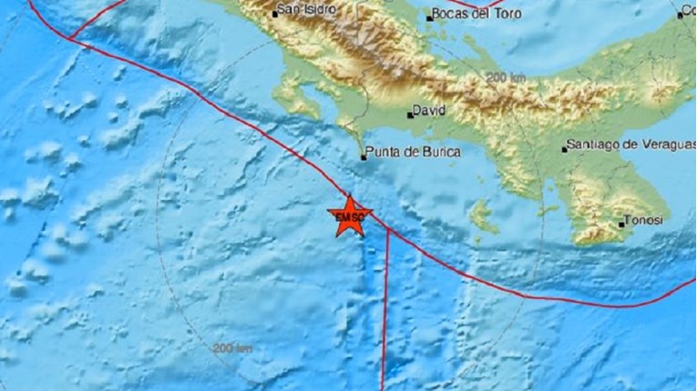 Jak potres od 6.9 prema Richteru pogodio Panamu, nema šteta
