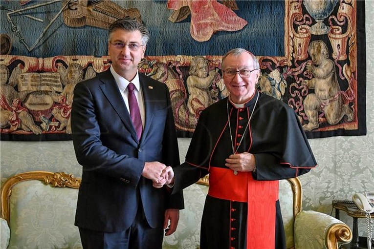 Plenković kod državnog tajnika Vatikana. Razgovarali o stanju u BiH