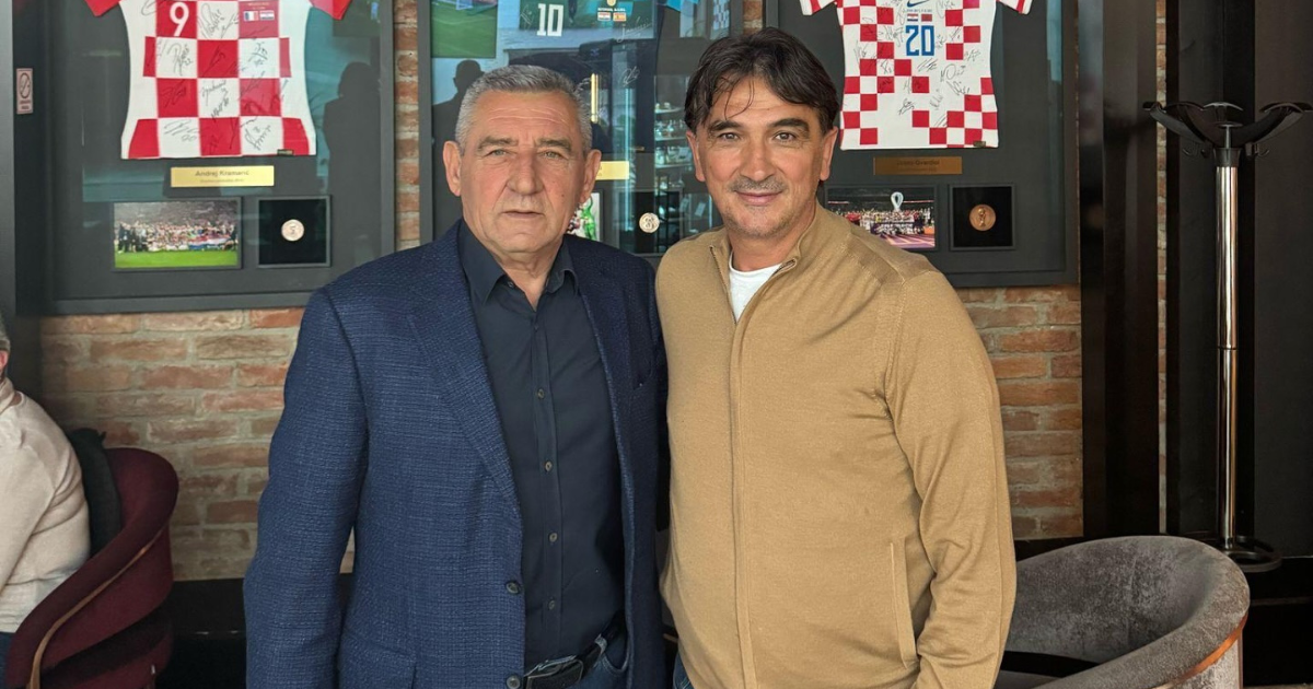 Zlatko Dalić u svojem restoranu ugostio Antu Gotovinu, podijelio i fotku