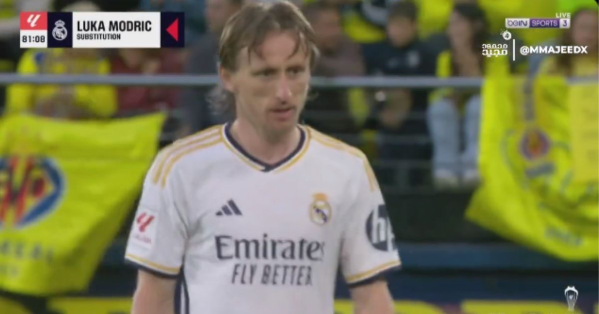 VIDEO Modrić je krenuo s terena u Villarrealu. Uslijedile su gromoglasne ovacije