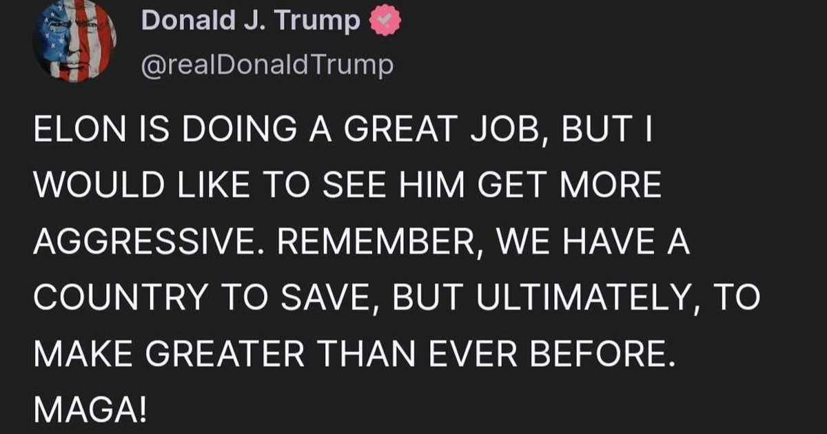 Trump poziva Muska da bude agresivniji: "Zapamtite, imamo zemlju koju moramo spasiti"