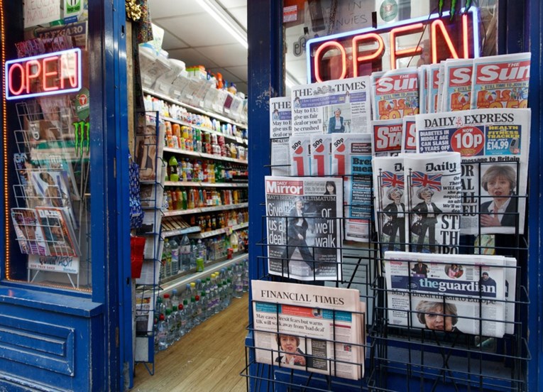 Странски весници повеќе не можат да се купуваат во Хрватска