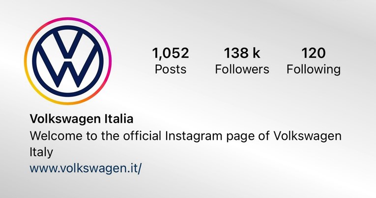 Kad vidite profil Volkswagena Italije, bit će vam jasno zašto se ljudi smiju