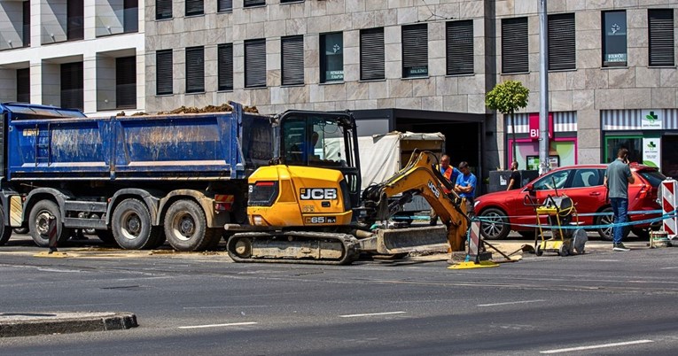 Snimili smo radove i gužve po Zagrebu. Pogledajte