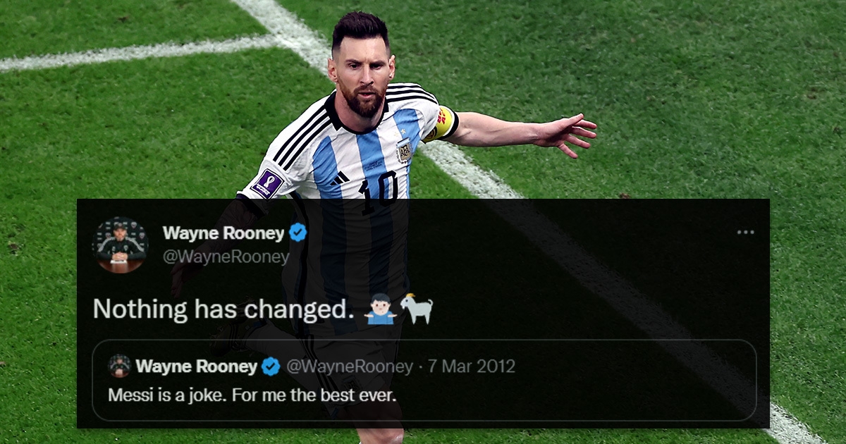 Rooney podijelio objavu o Messiju staru 10 godina: "Ništa se nije promijenilo"