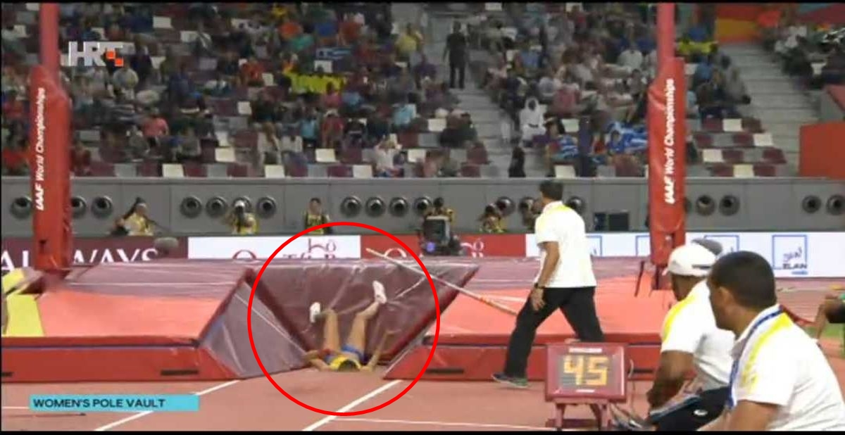 Šveđanki pri skoku puknula motka na SP-u u atletici