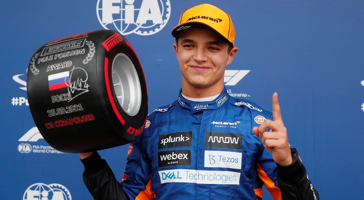 Lando Norris došao do prvog pole positiona u karijeri. Hamilton završio u zidu