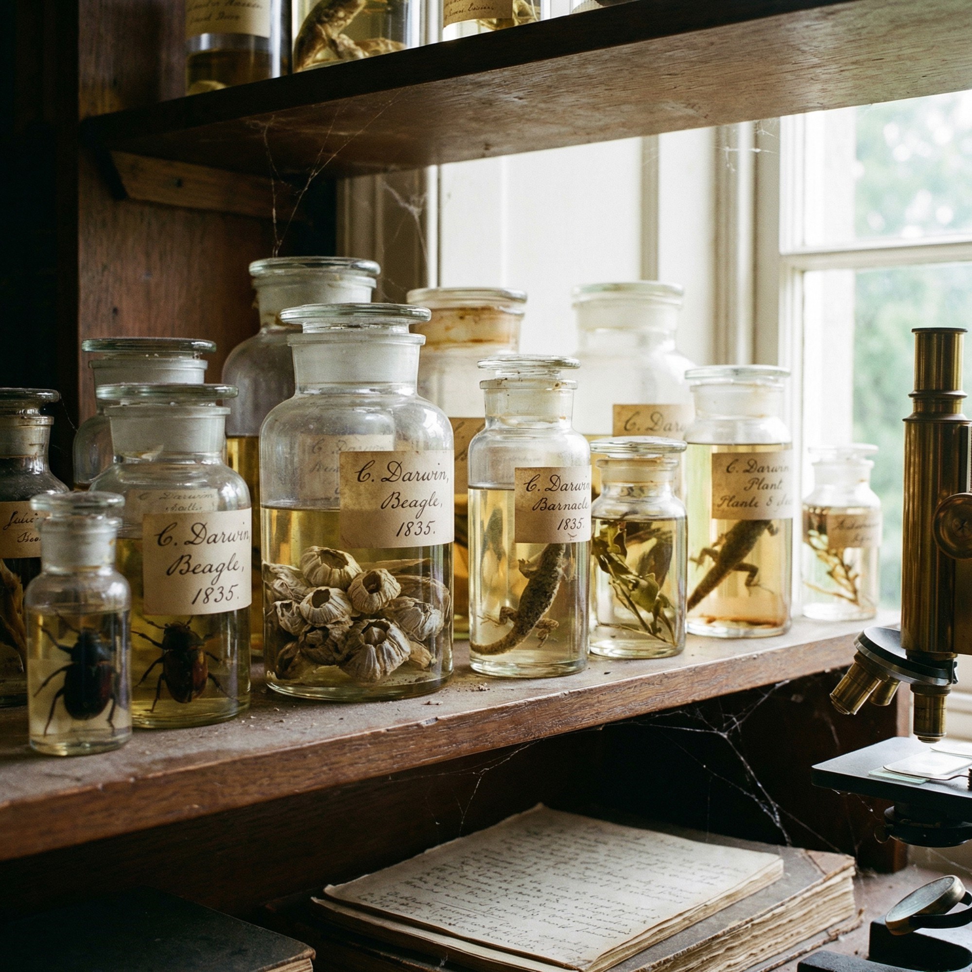 Laseri otkrili tajne 200 godina starih Darwinovih uzoraka