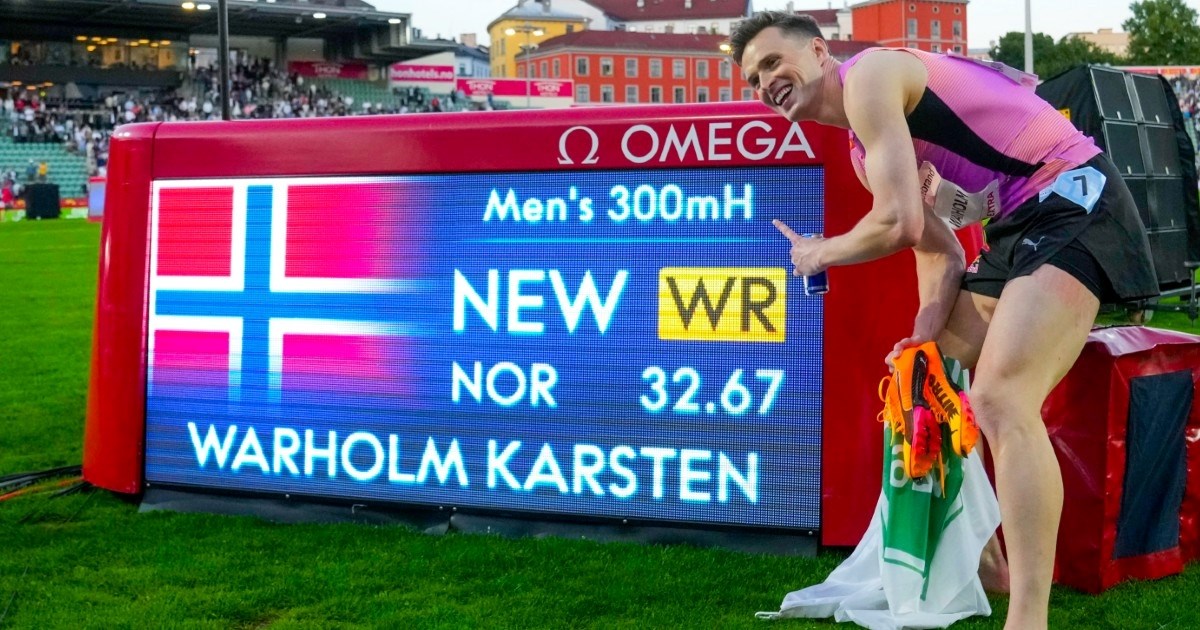 Warholm postavio svjetski rekord. Pogledajte novu najbržu utrku na 300m prepone