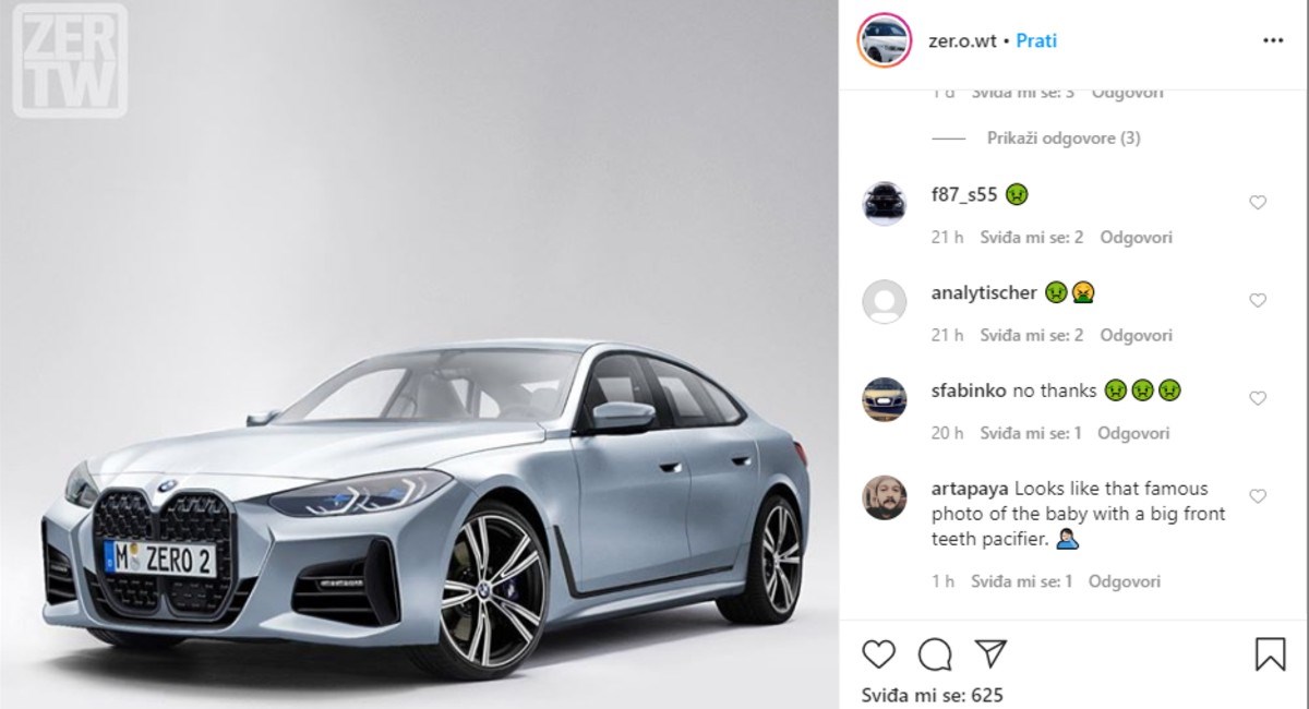 Je li ovo BMW serije 4 Gran Coupe?