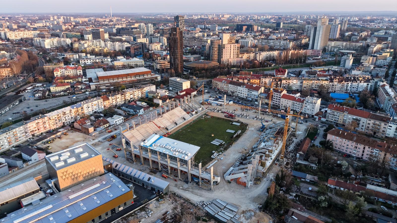 Pogledajte dosad neviđene fotografije novog stadiona u Kranjčevićevoj