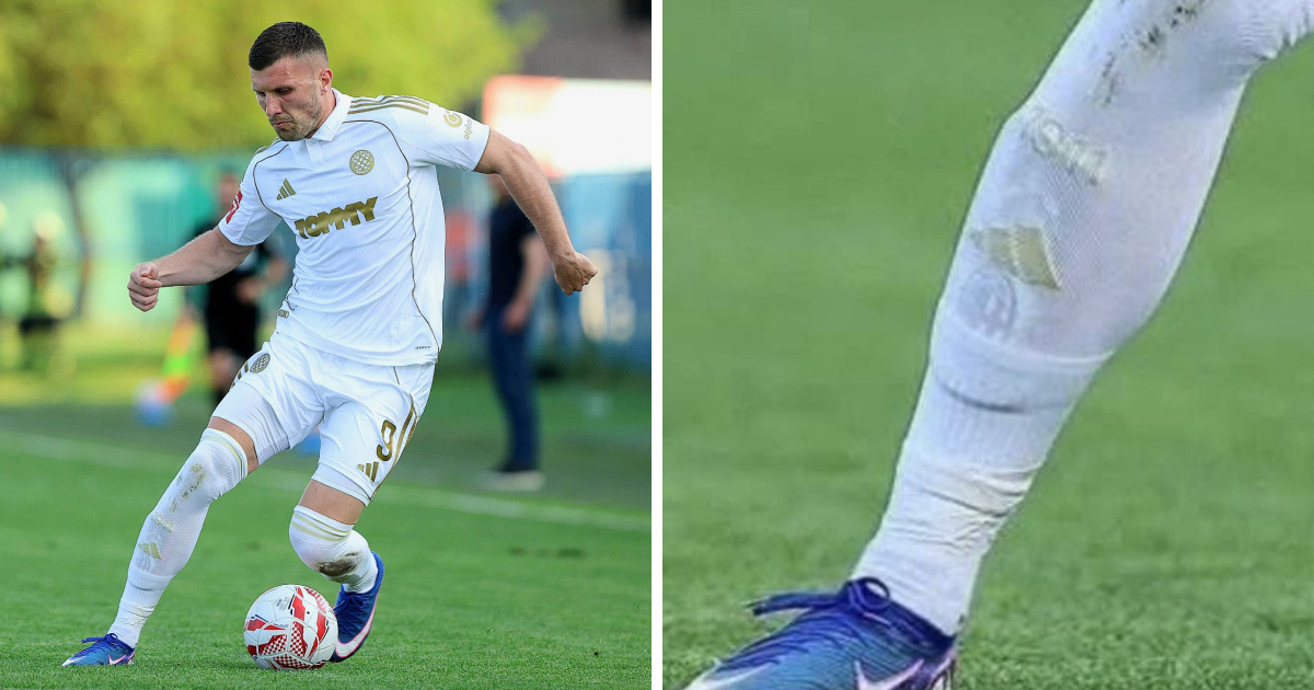 FOTO Rebić protiv Slavena igrao u kostobranima Milana