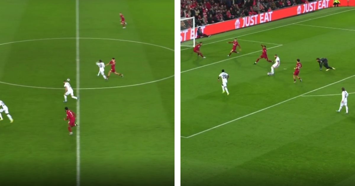 Modrić je započeo strašnu akciju, Benzema genijalno zabio peti Realov gol na Anfieldu