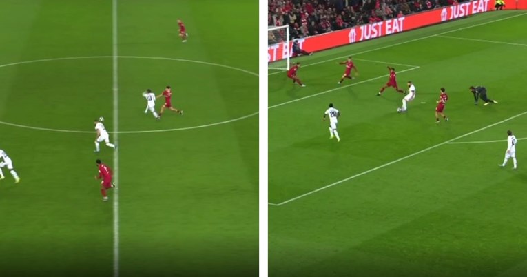 Modrić je započeo strašnu akciju, Benzema genijalno zabio peti Realov gol na Anfieldu