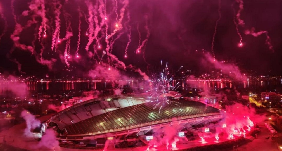 U Splitu smo snimili neviđene kadrove, ali ova fotografija Poljuda je posebna