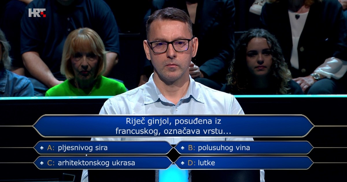 Jurica stigao do 14. pitanja pa odustao jer nije znao odgovor o Mona Lisi
