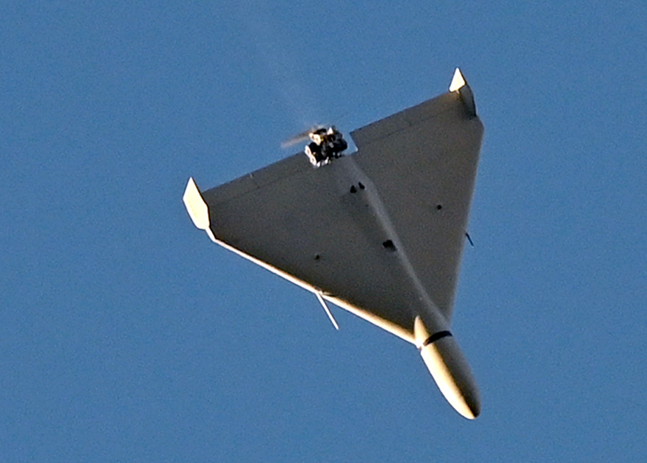 Dron kod Kijevom snimljen 2022. godine