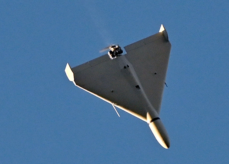 Dron kod Kijevom snimljen 2022. godine