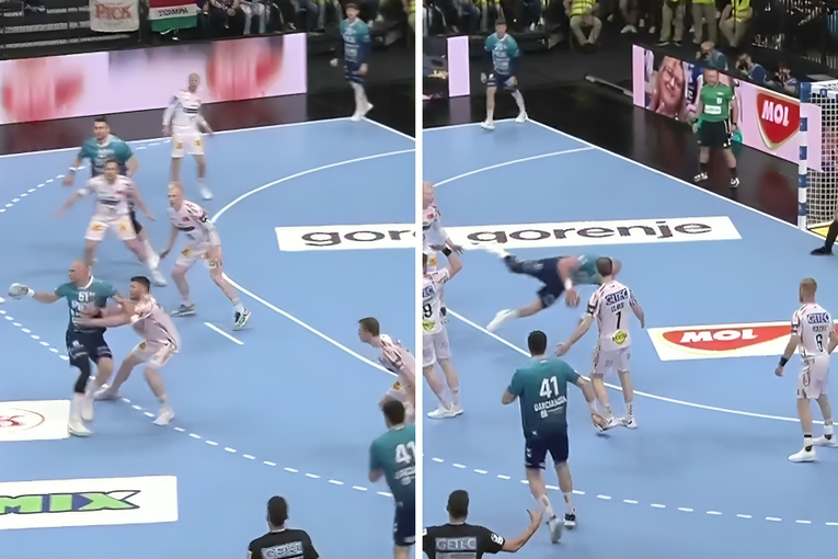 VIDEO Čudesan potez Slovenca u Ligi prvaka. EHF: Je li ovo gol godine?