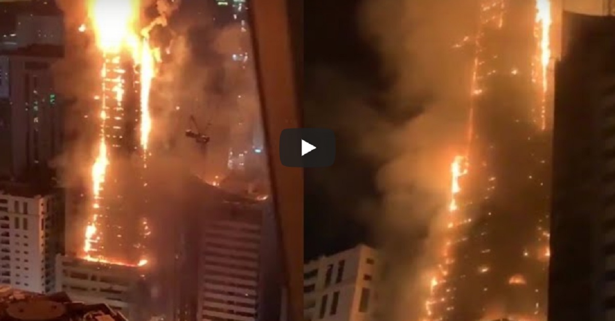 VIDEO Ogroman požar zahvatio neboder s 48 katova u blizini Dubaija