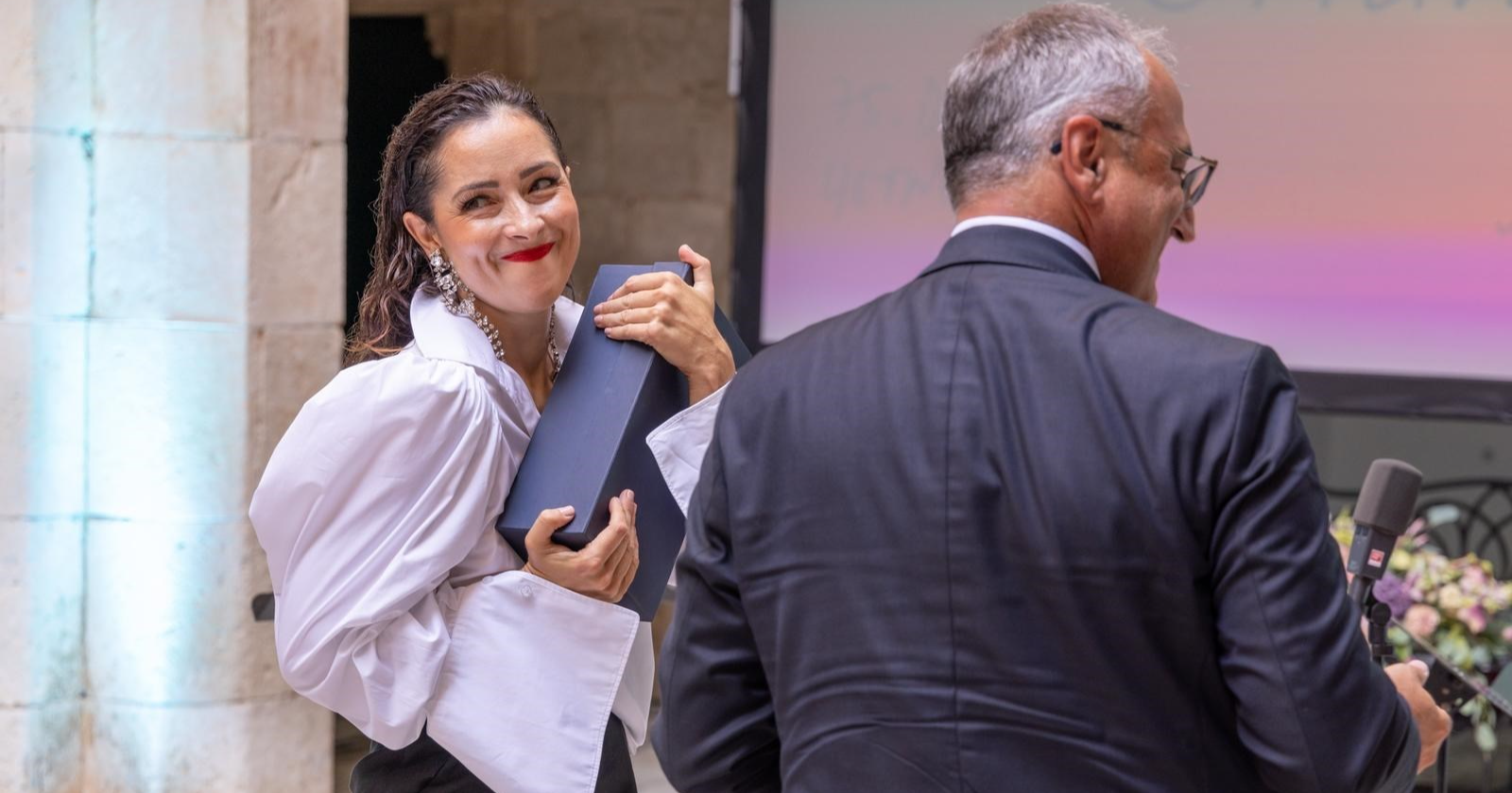 Zrinka Cvitešić primila priznanje u Dubrovniku: "Mirna sam i sretna"