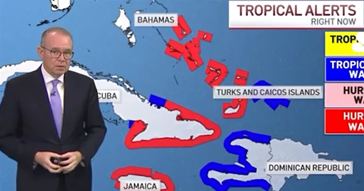 Meteorolog u prijenosu uživo iznenadio se zbog jednog podatka: "O moj Isuse"