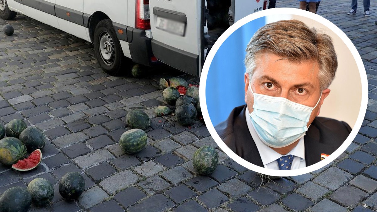 Plenković Božinoviću: Što da je iz kombija ispalo nešto drugo, a ne lubenice?