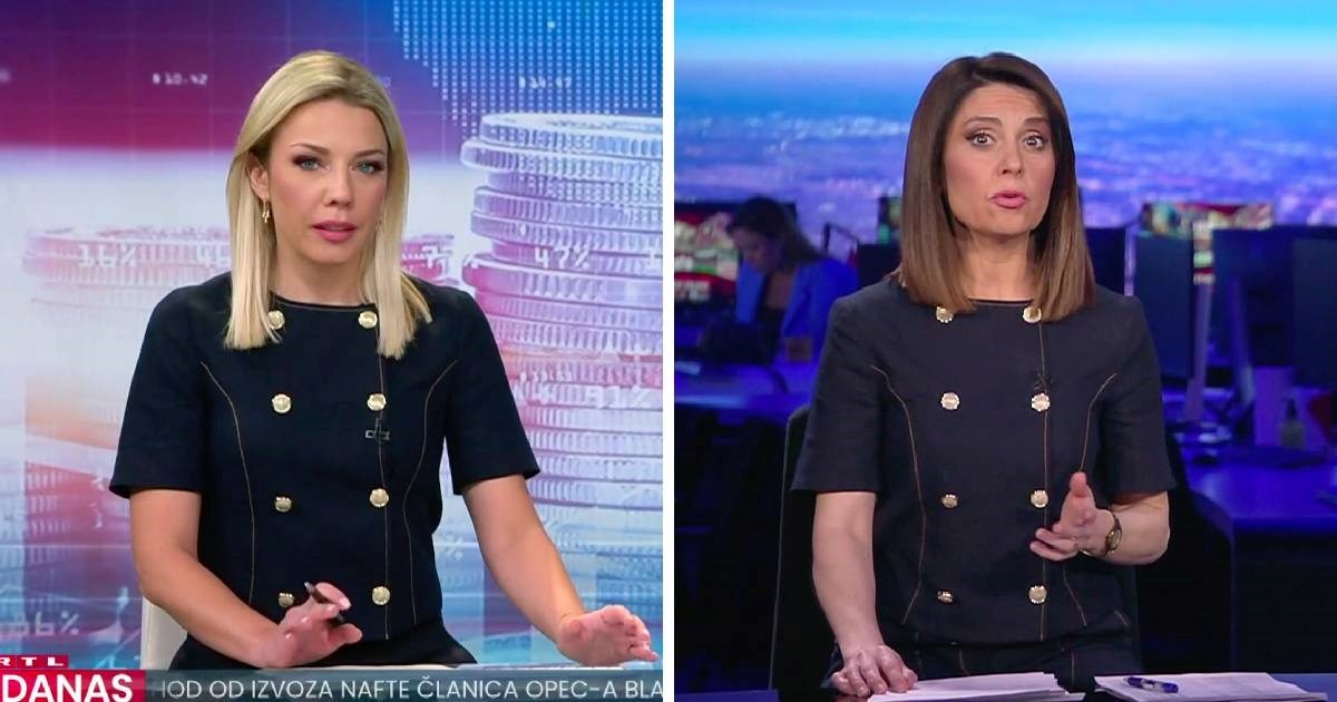 Voditeljice dnevnika na RTL-u i Novoj TV bile su isto odjevene