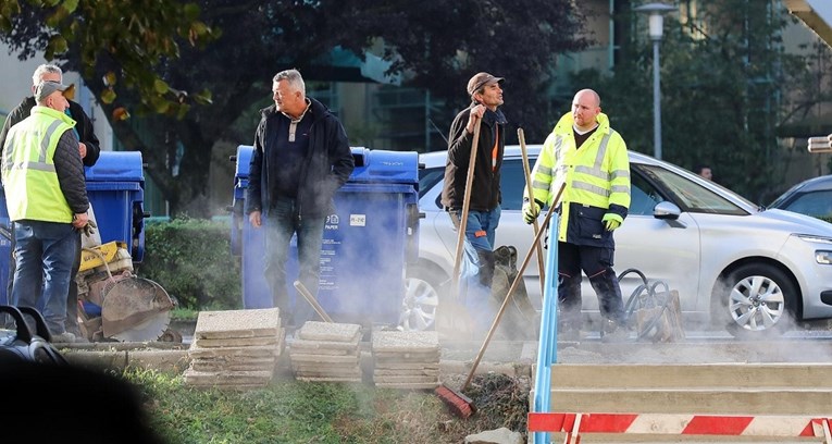 Pukla cijev i na zapadu Zagreba. Deseci tisuća ljudi bez tople vode