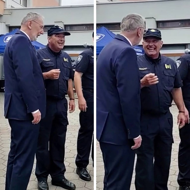 VIDEO Božinović zapjevao s policijskom klapom na promociji učenika Policijske škole